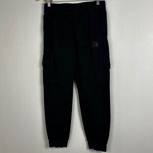 And1 Black Cargo Baggy Sweatpants Mens Sz Medium Joggers Loungewear Casual Pant